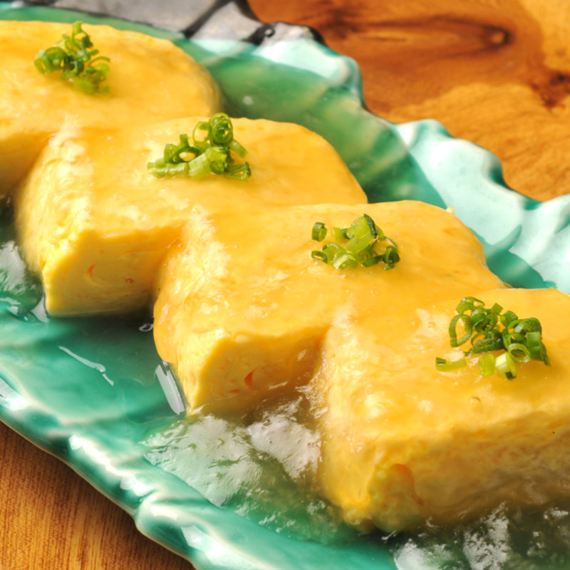 だし巻玉子のあんかけ(結庵)