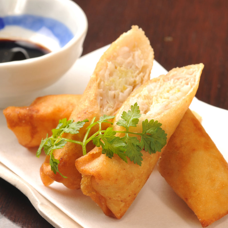 鶏ささみの春巻き(結庵)