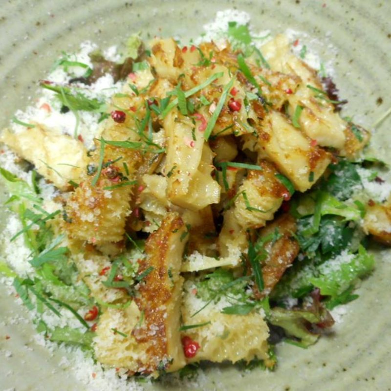 鰈のゴルゴンゾーラチーズ(結喜菜)