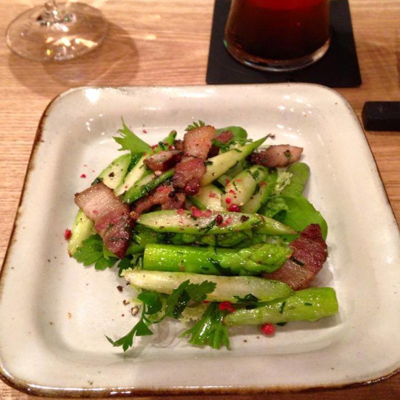 グリルベーコンとアスパラ(結喜菜)