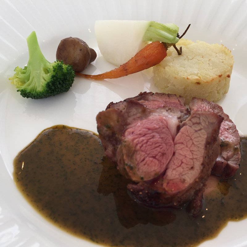 子羊のグリル(レストラン虫狩)