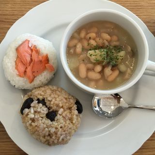 スープセット(精米所カフェ藤原米穀店 )