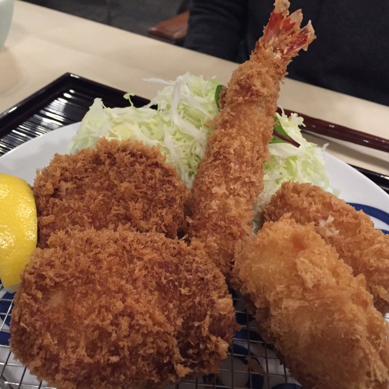 フライ 盛り合せ膳(とんかつ まい泉 青山本店 （まいせん）)