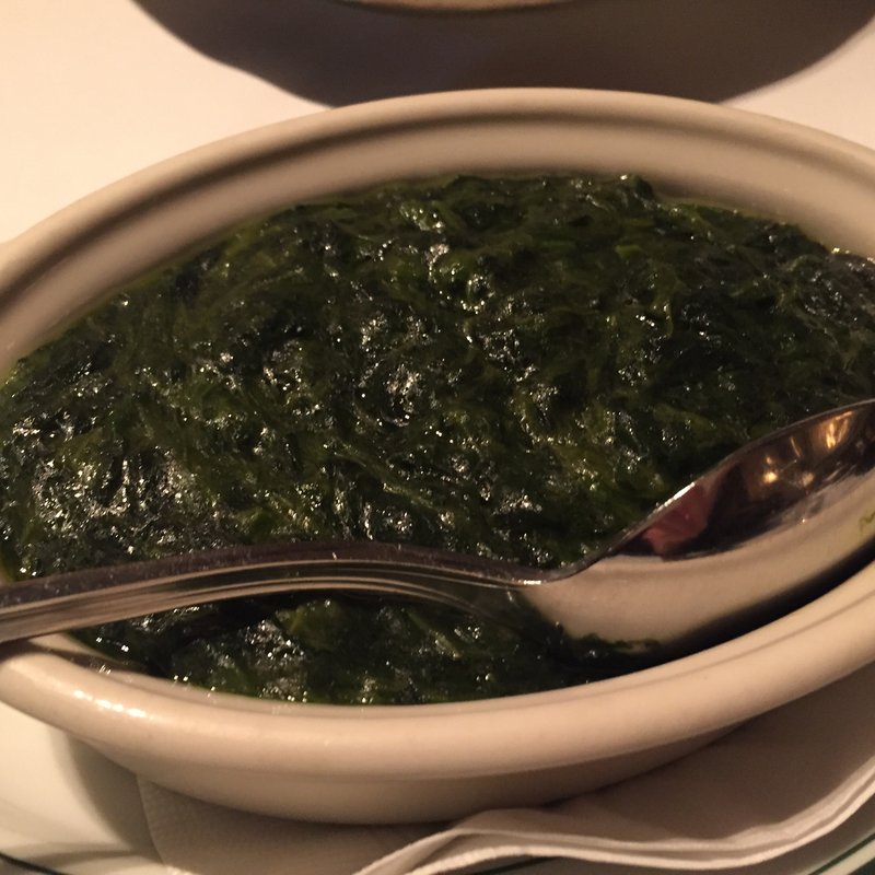 スピナッチクリーム(ウルフギャング・ステーキハウス 六本木店)