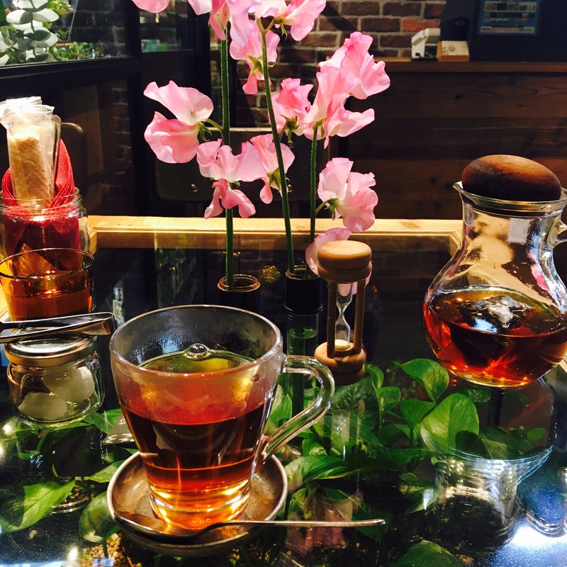 バラの紅茶(青山フラワーマーケットティーハウス赤坂Bizタワー店)