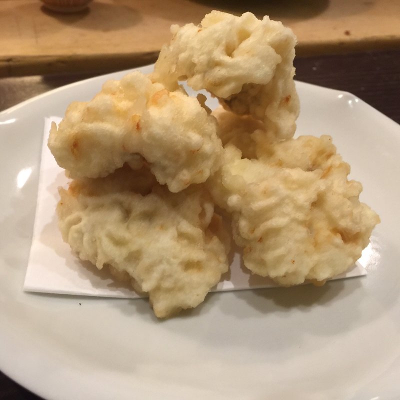 鱧の天ぷら(食堂 おがわ )