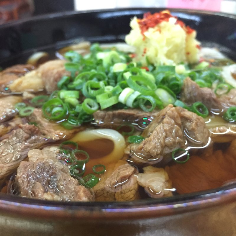 肉うどん(中)(めん処　たけや )