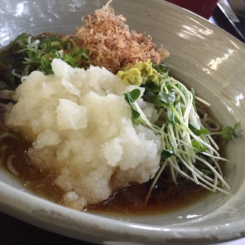 おろしぶっかけそば(京や)