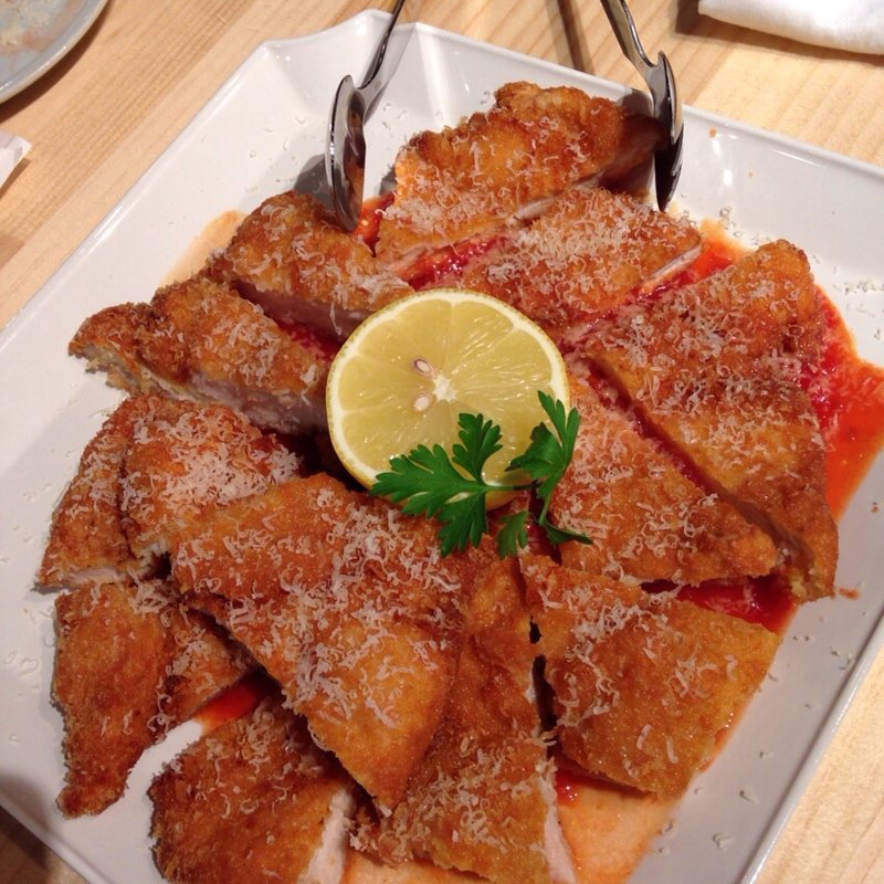 ミラノ風カツレツ(東京銀座食堂)