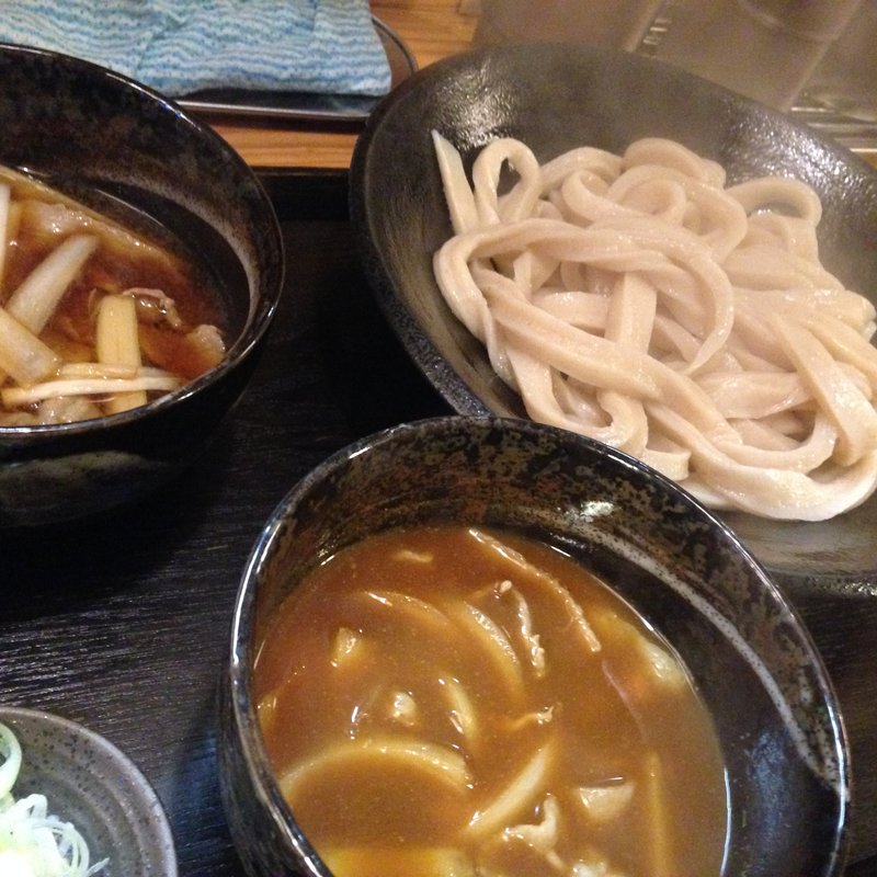 ダブル汁つけうどん(肉汁饂飩屋 とこ井)