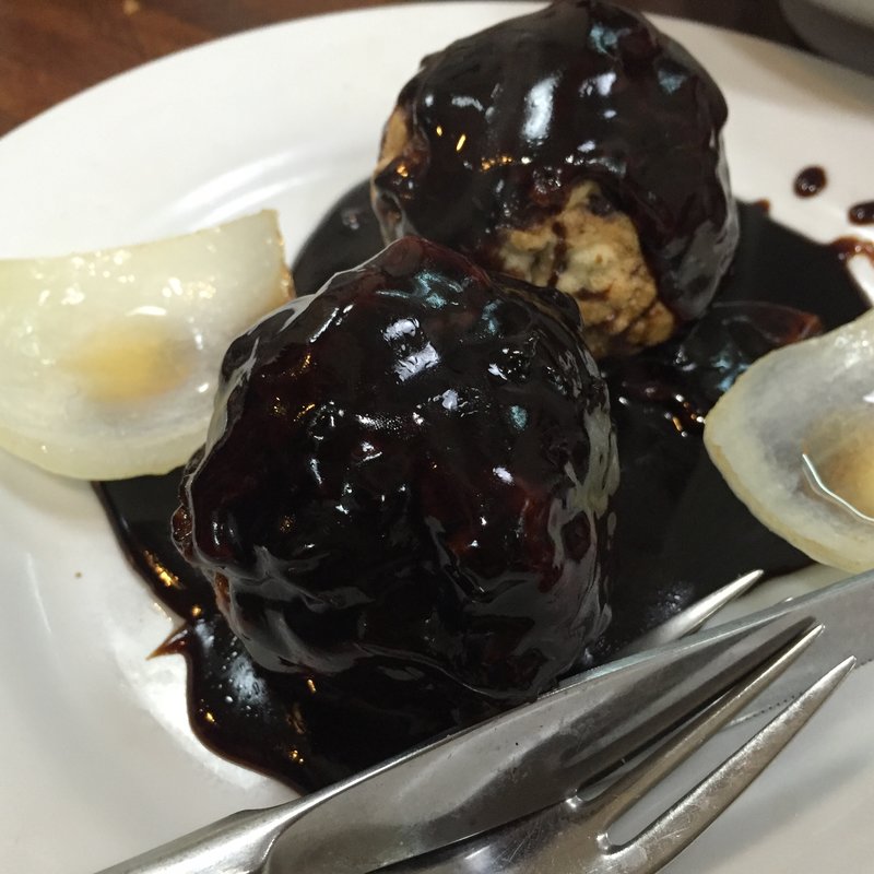 黒い酢豚(ちょもらんま )