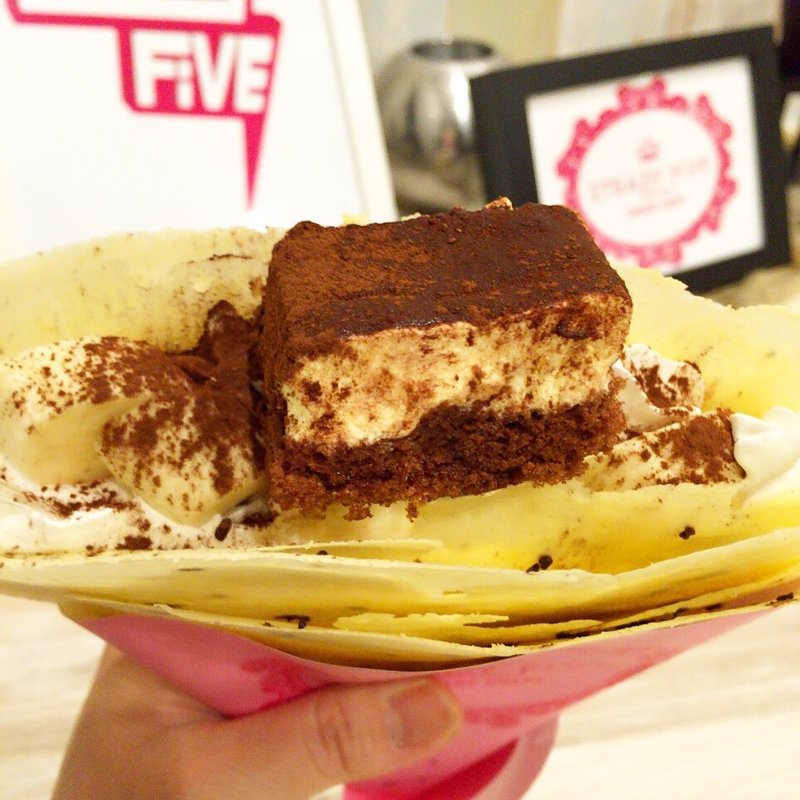 ティラミスケーキクレープ(STEADY FIVE)