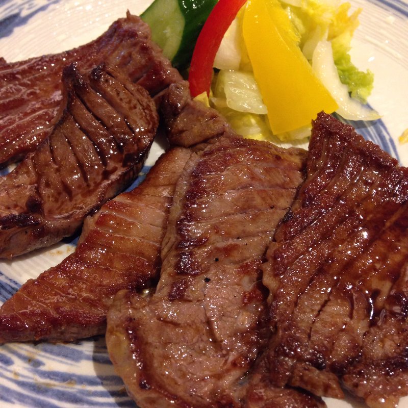 特選牛タン御膳(みほり峠 下松店)