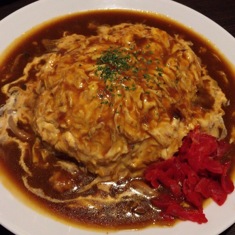 ふわふわ帽子のオムライス(ベビーフェイスプラネッツ 長崎大村店 )