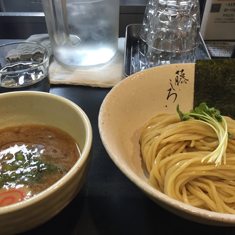 鶏白湯つけ麺(麺屋 藤しろ 三軒茶屋店)