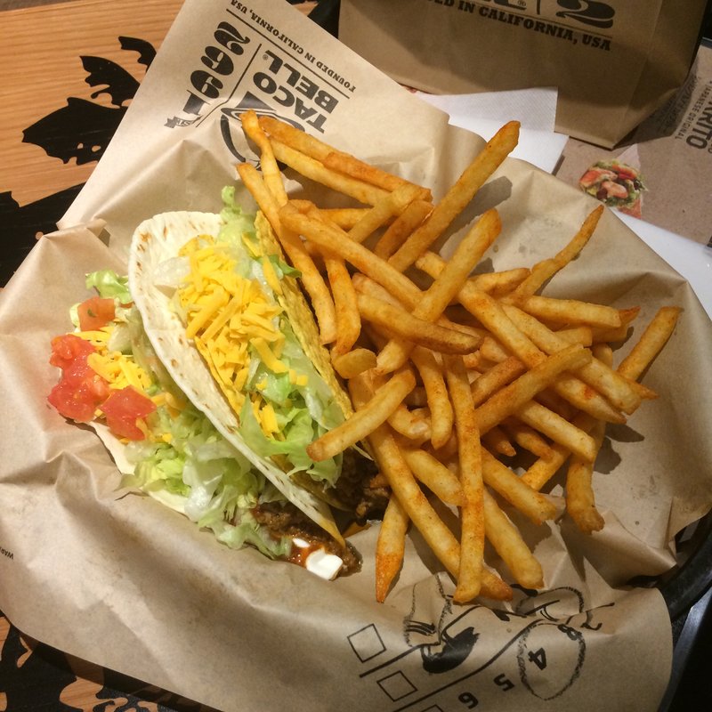 2タコス(タコベル 渋谷道玄坂店)