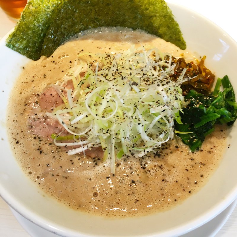 豚だくカプチーノそば(八の坊 （ハチノボウ）)