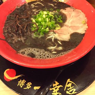 黒ラーメン(博多 一幸舎 京都拉麺小路店 （いっこうしゃ）)