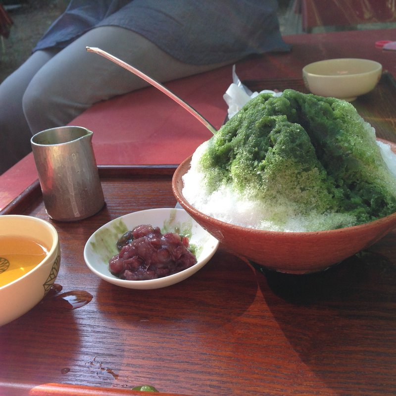 氷室の氷 抹茶あずき(さるや )