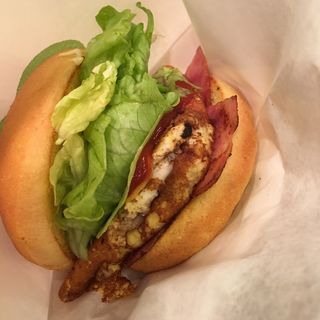 ベーコンオムレツバーガー(フレッシュネスバーガー熊本)