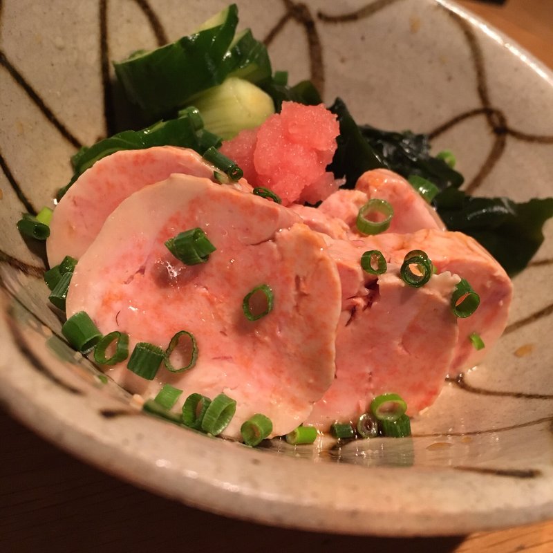 あん肝ポン酢(炭火焼の店 きんの蔵 1号店)