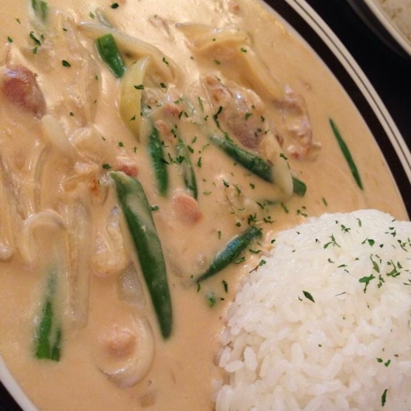 白いカレー(金魚カフェ)