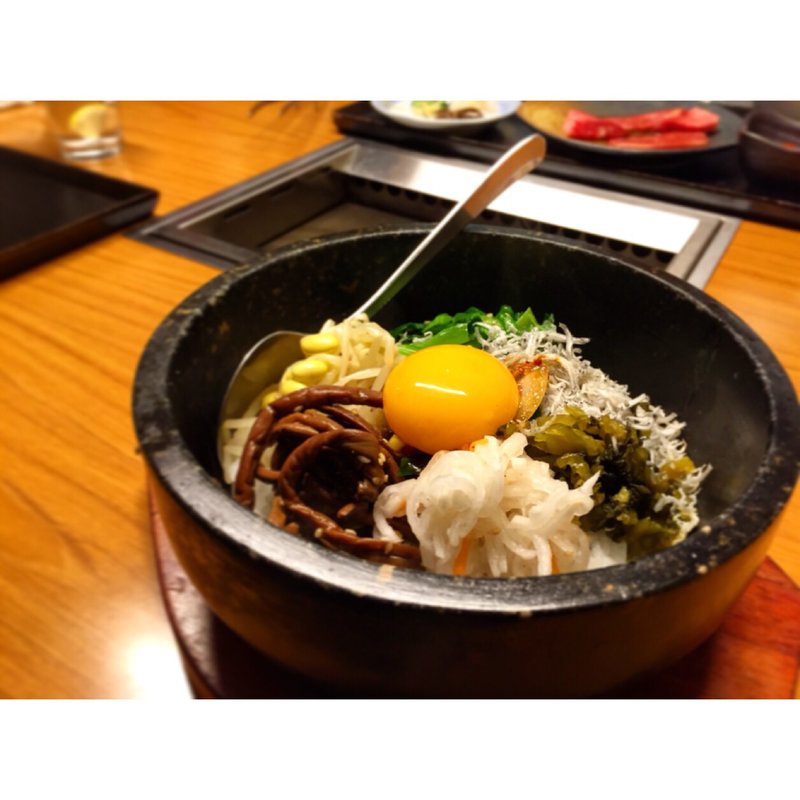 野沢菜とジャコのビビンバ(KAZU )