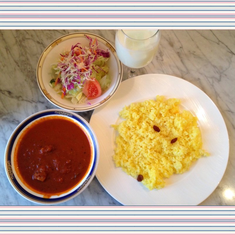 フィッシュカレーランチ(オリエンタルラージ)