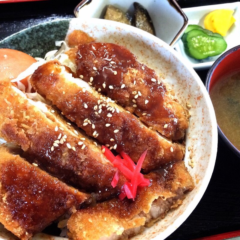 ソースカツ丼(さいとうドライブイン)