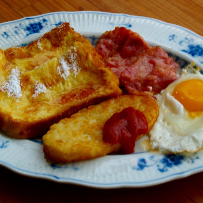 フレンチトースト(カフェ オレンジデコ ホームメイド)