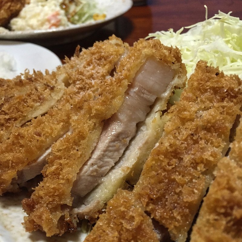 昼カツランチ(とんかつ燕楽 （エンラク　池上）)