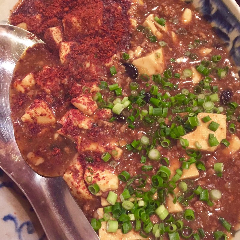 麻婆豆腐(吉田風中国家庭料理 ジーテン)