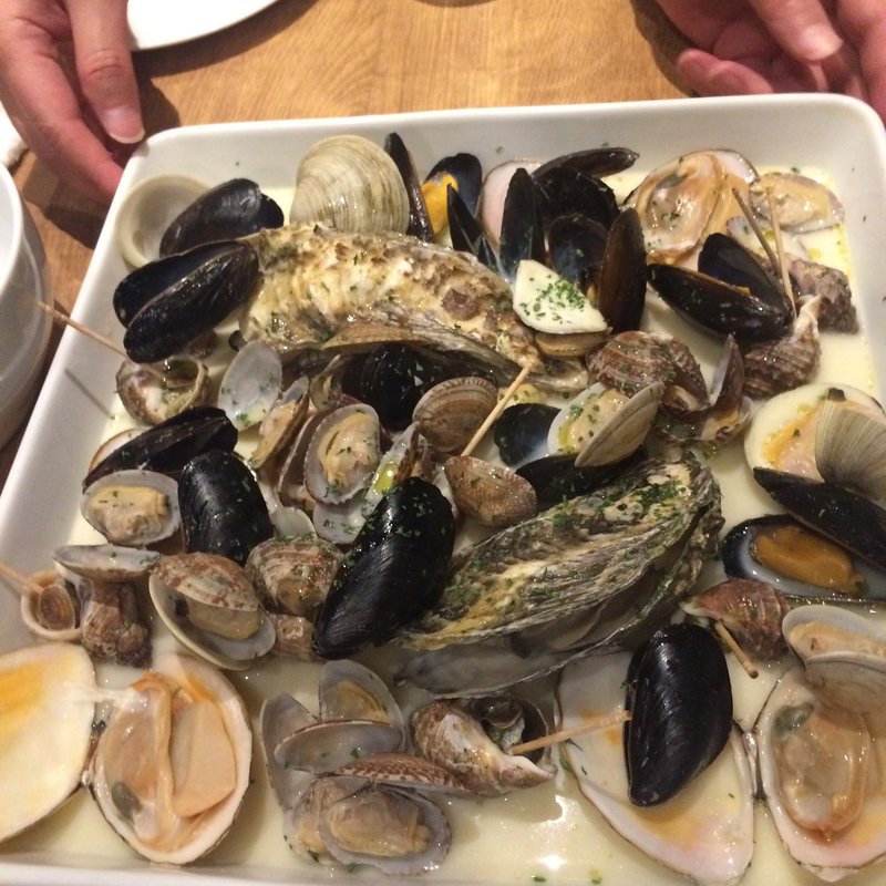 HIBINO風貝蒸しのてんこ盛り(HIBINO)