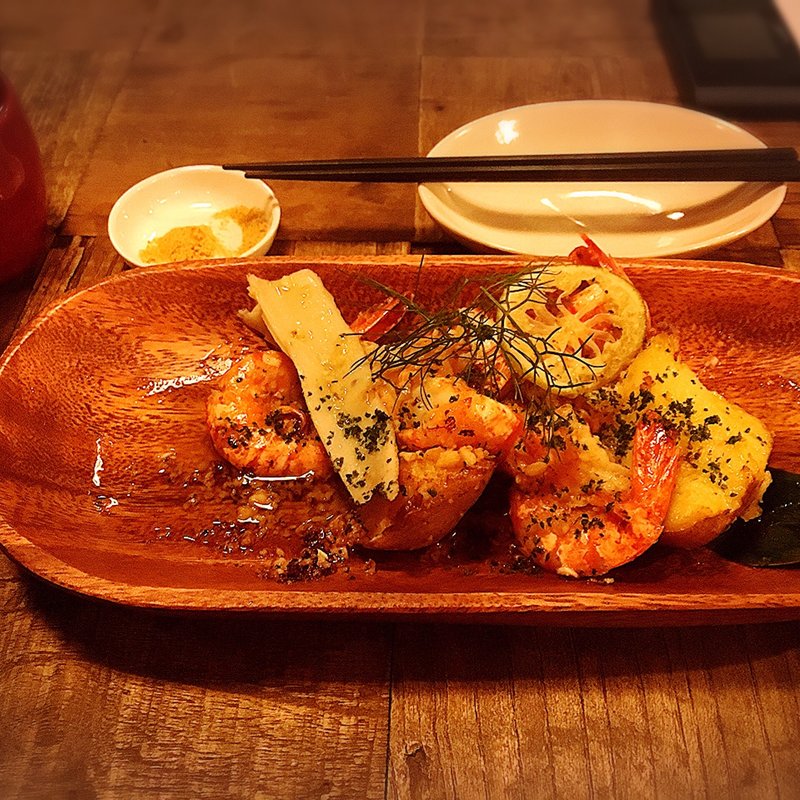 ガーリックシュリンプ(RE HALLOW BEACH リハロウビーチ)