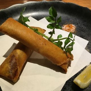 豆腐の春巻(2本つき)(銀座２丁目ミタスカフェ)