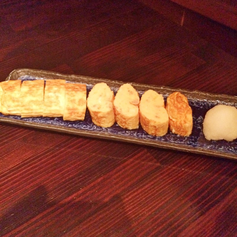 ふわふわ卵焼き(地鶏炭火焼・旬菜 白角家 飯塚店)