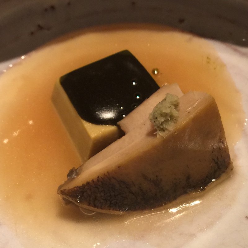 "鮑" "牛蒡"(龍吟 （りゅうぎん）)