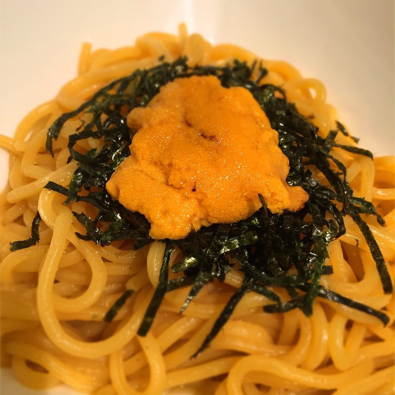 うにを練込んだ生パスタ(うに屋のあまごころ 東京駅店 （【旧店名】リッチョマニアキッチン）)