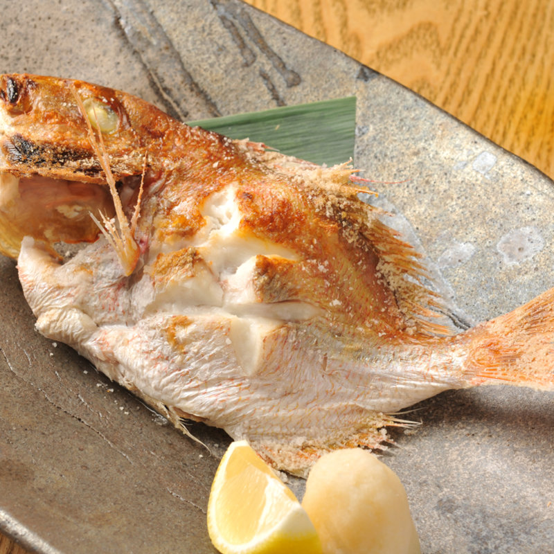 鯛の塩焼き(夜ばなし)