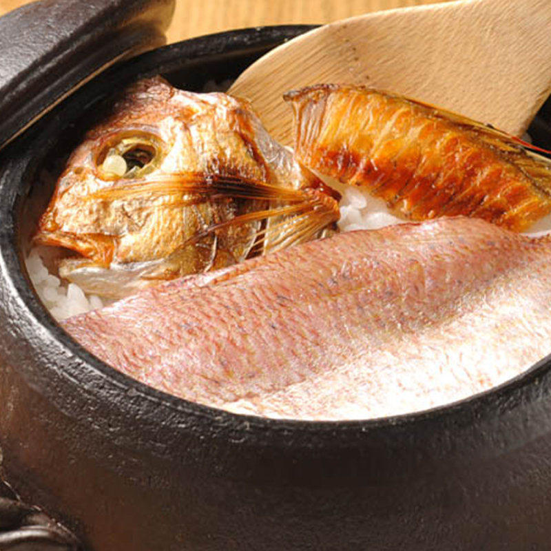 真鯛の土鍋(夜ばなし)