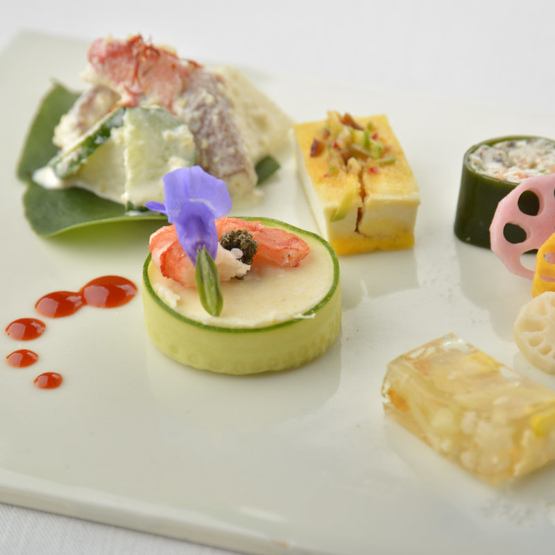 季節の韓国冷菜盛り合わせ(尹家 Ginza)