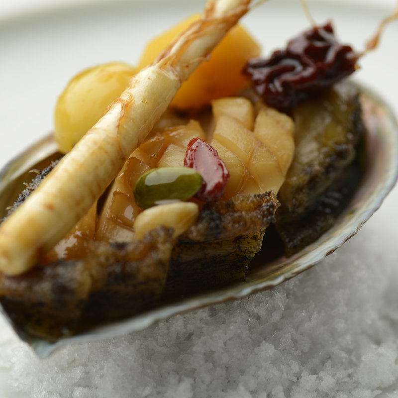 あわびのソテー(尹家 Ginza)