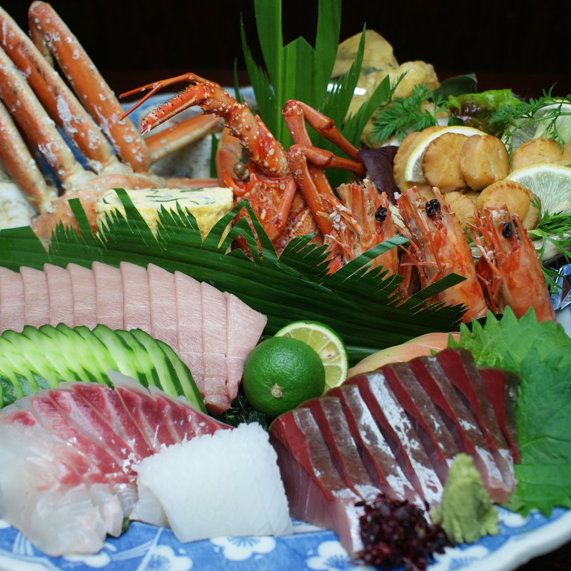 鮮魚の盛り合わせ(樂旬堂 坐唯杏 （ザイアン）)