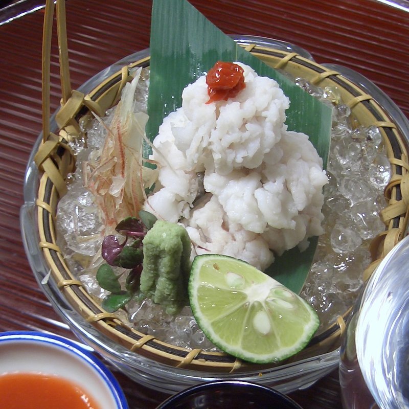 はもの湯引き(樂旬堂 坐唯杏 （ザイアン）)