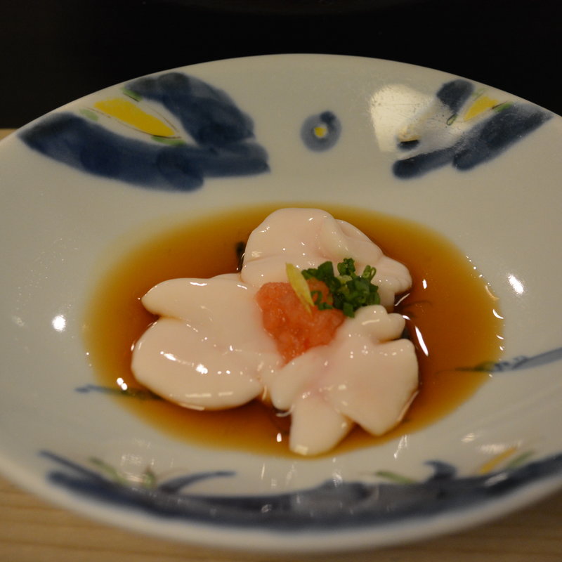 白子ポン酢(蔵六鮨 さか井店)