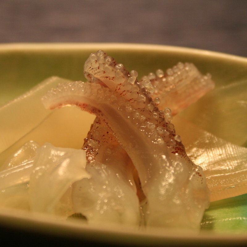 活けやりイカ(蔵六鮨 三七味)