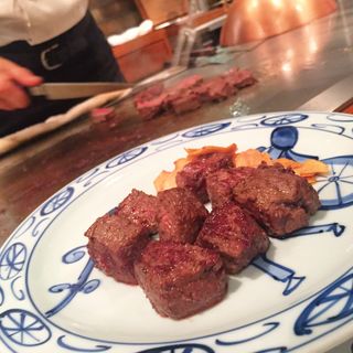 神戸牛ステーキセット(ステーキランド神戸舘)