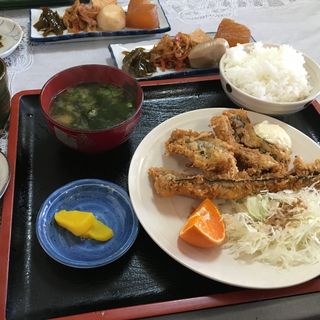 穴子フライ定食(市五郎寿し )