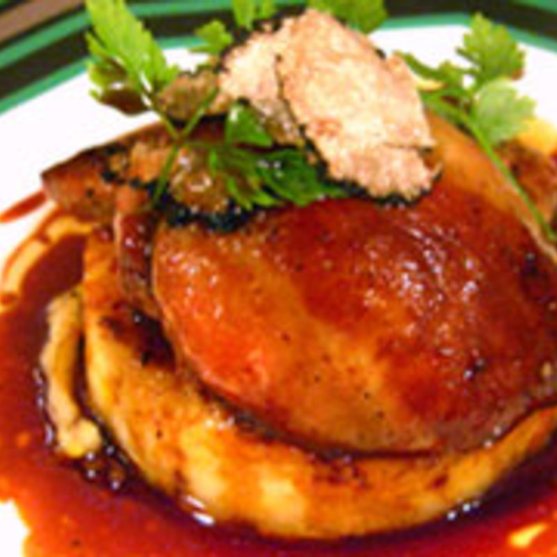 和牛とフォアグラのロッシーニ(アクサングラーブ・ル・ソレイユ)