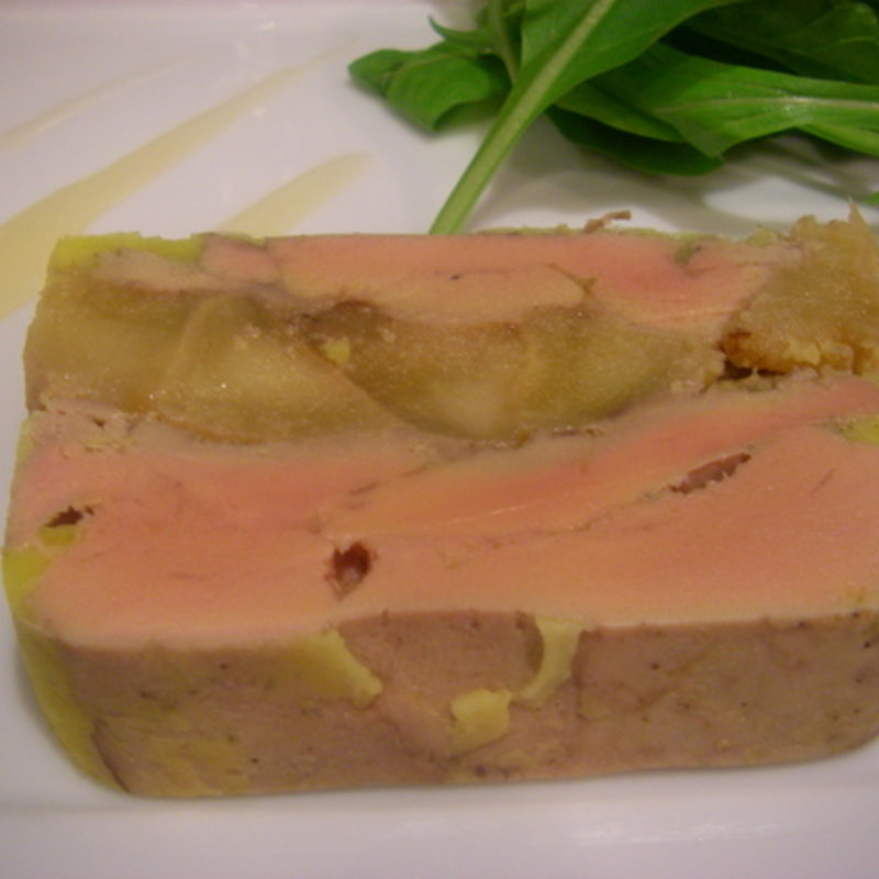 フォアグラのテリーヌ(アクサングラーブ・ル・ソレイユ)